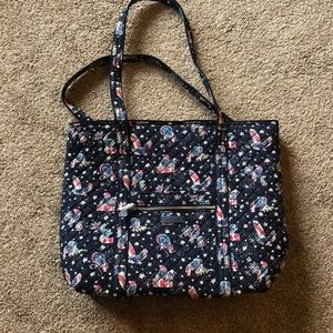 NWT Vera Bradley Iconic Vera Tote Holiday Owls